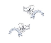 Multi Dots Silver Stud Earring STS-6847